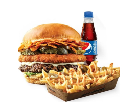 Burger O'Clock Mighty Deal 4 For Rs.1199/-